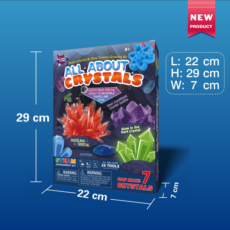 Science Kit - All About Crystal