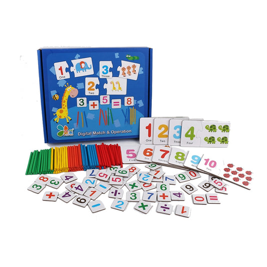 Wooden Mathematics Counting Toy