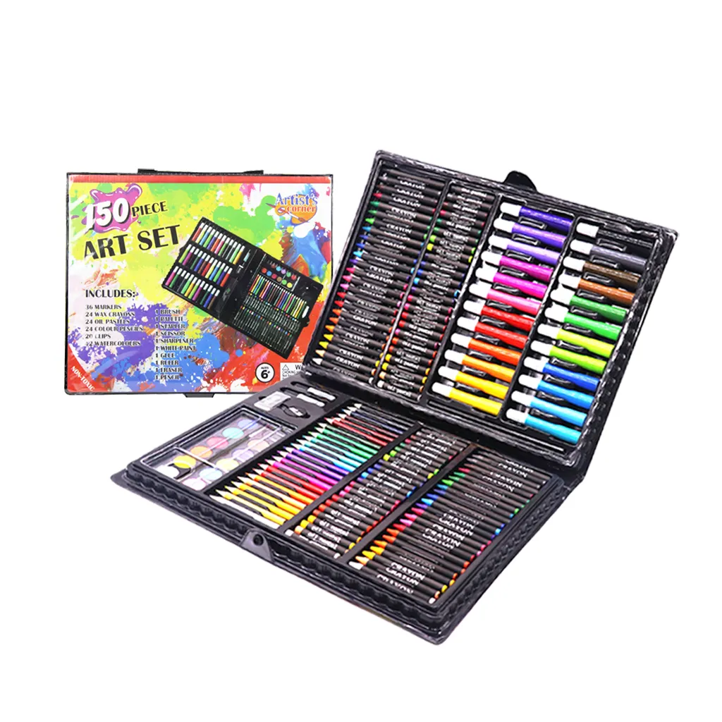 150-Piece Art Set - Colour Pencil, Marker, Crayon, Water Colour/Paint