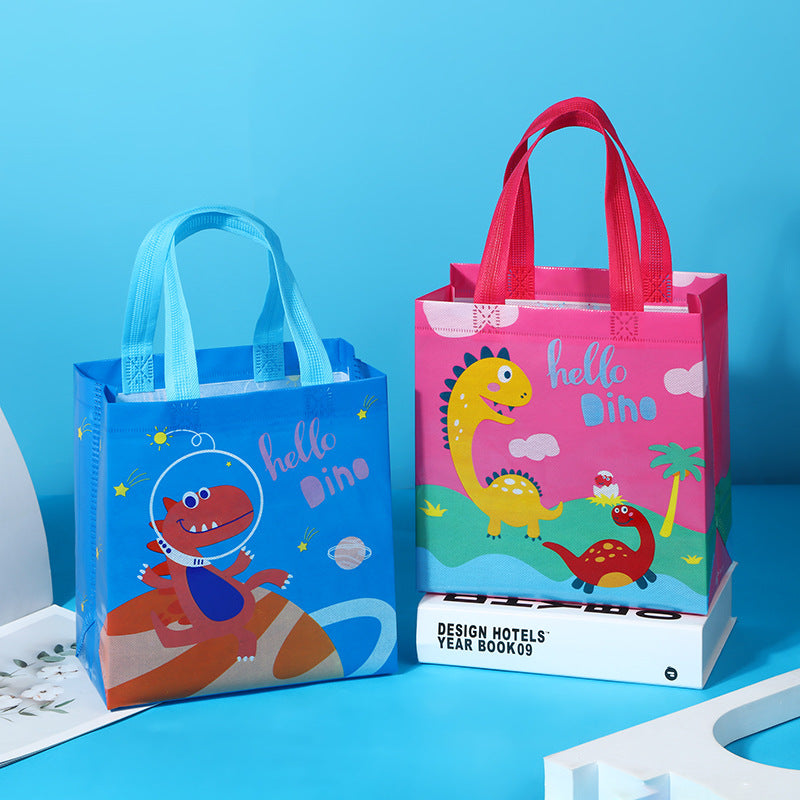 Non-Woven Party Goodies Bag - Dinosaur (12 Bags/Pack)