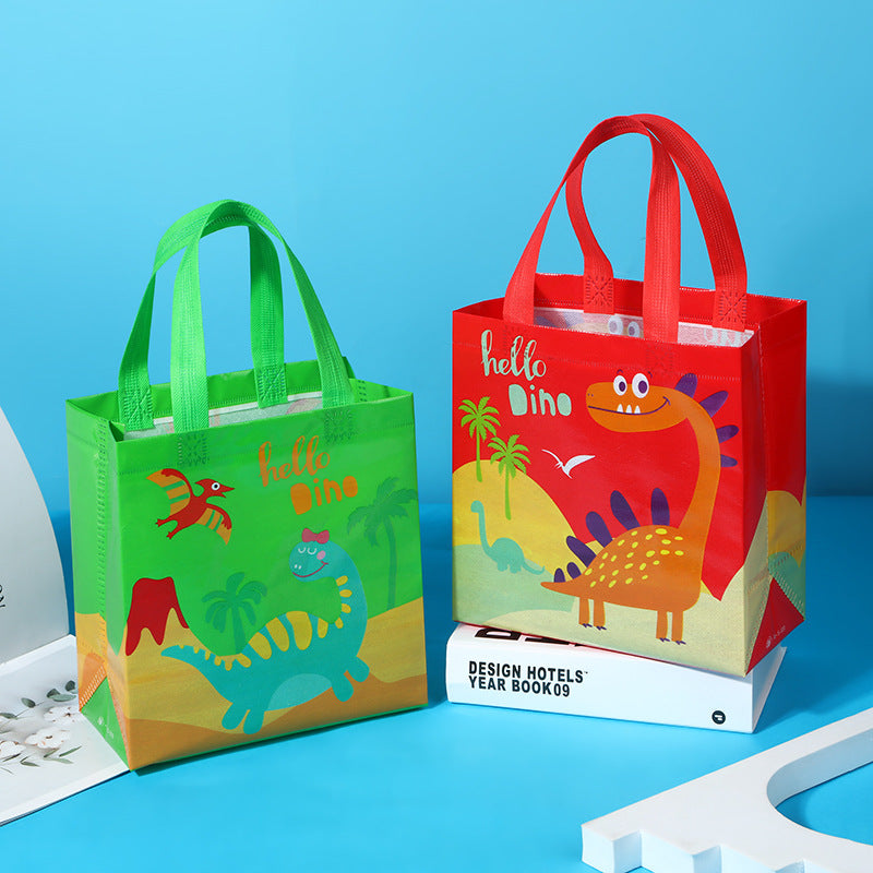 Non-Woven Party Goodies Bag - Dinosaur (12 Bags/Pack)