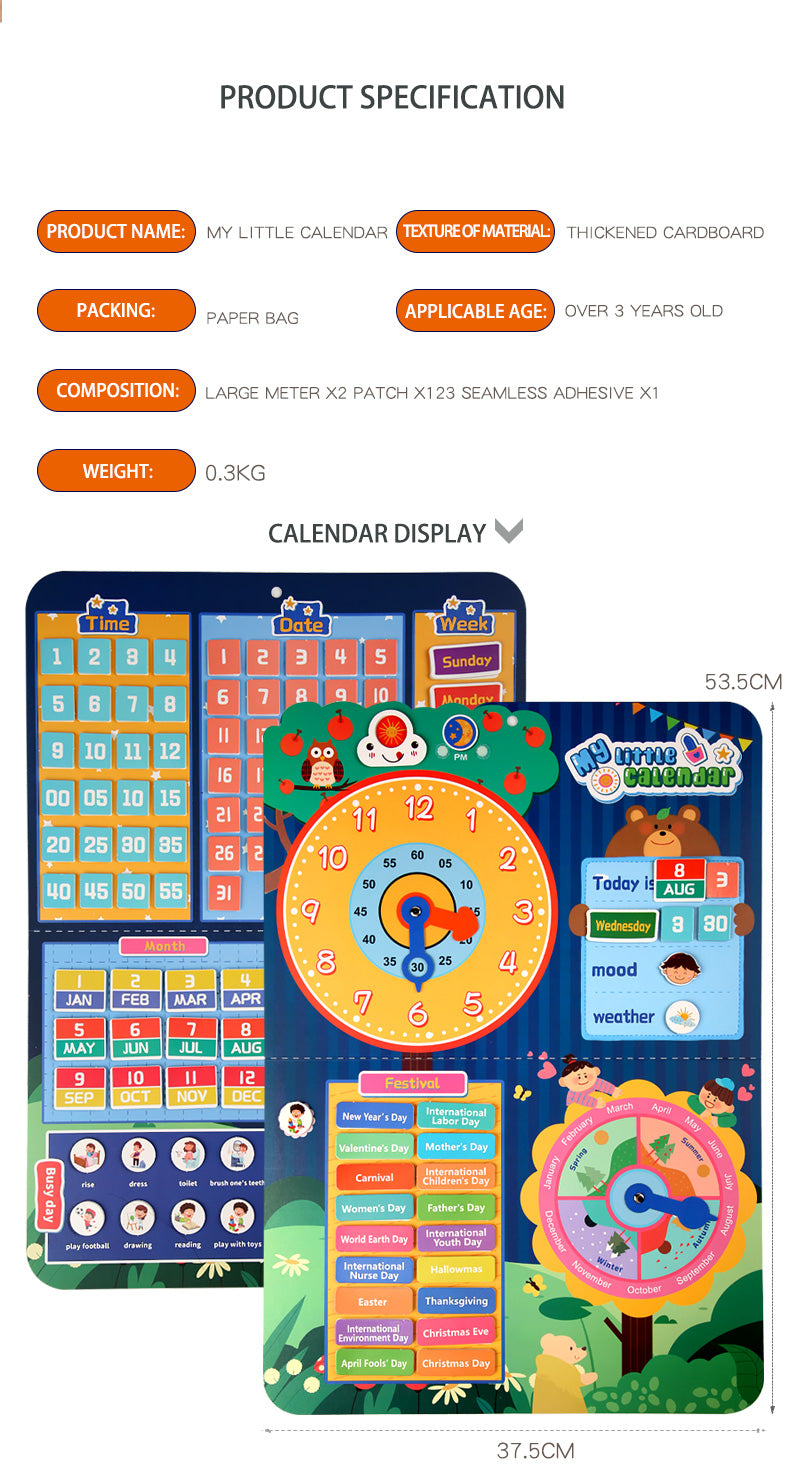 Velcro Calendar Poster