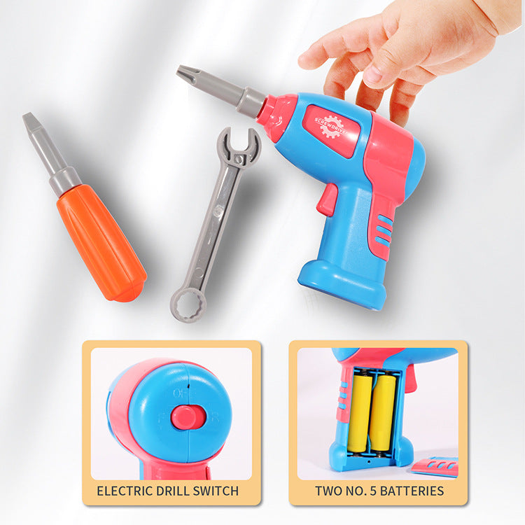 Electric Drill Tool Box Toy