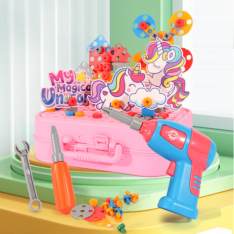 Electric Drill Tool Box Toy