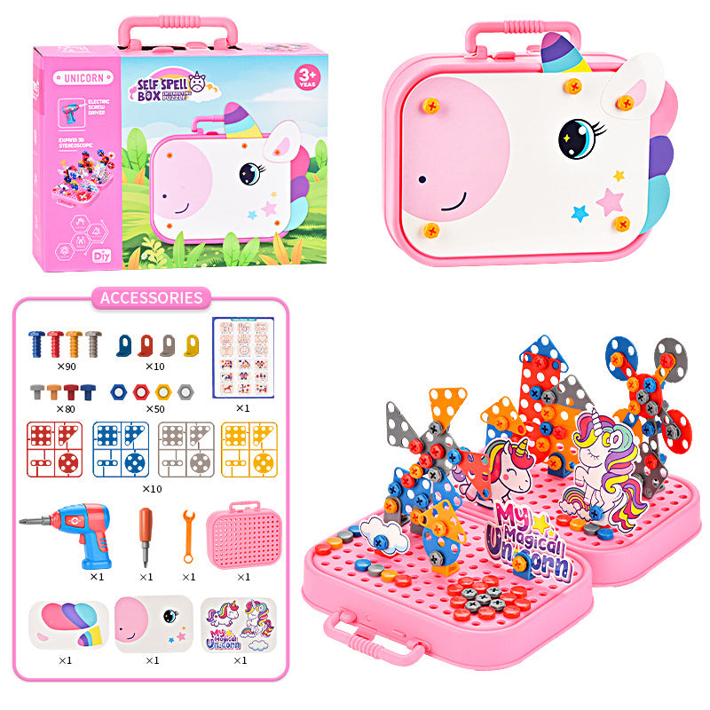 Electric Drill Tool Box Toy