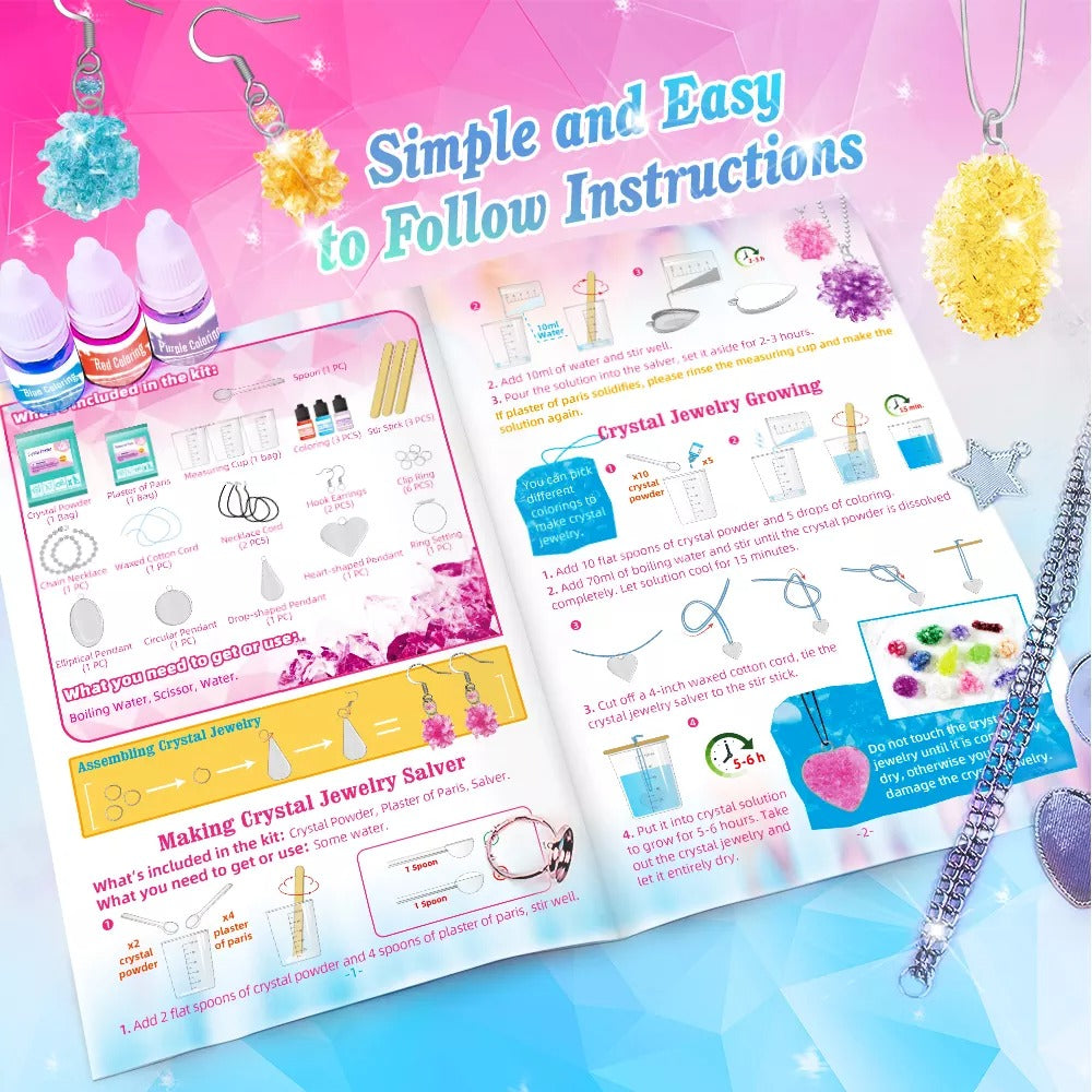 Art Kit - Crystal Growing Jewelry
