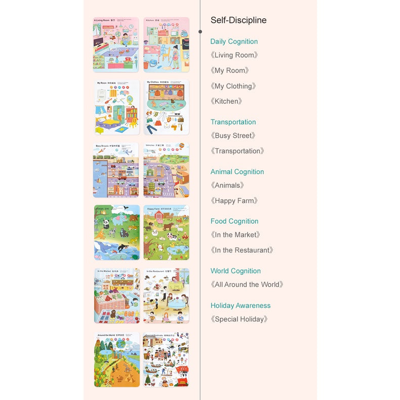 Audio Book - 25 Topics of Everyday Scenarios (Bilingual)