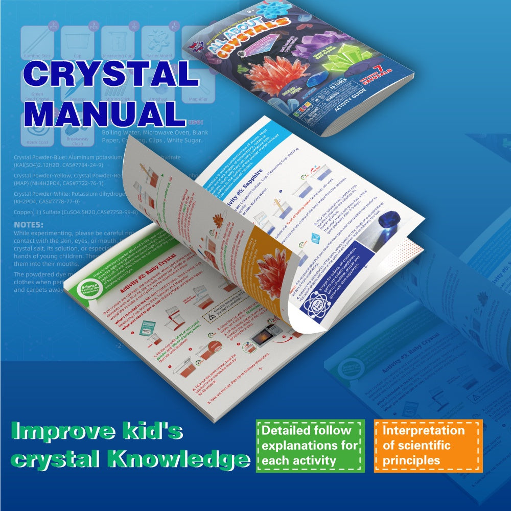Science Kit - All About Crystal