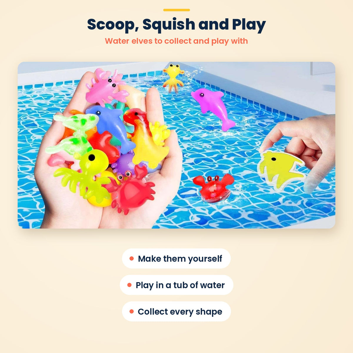 Magic Water Elf Gel DIY Kit | 12 Colours, 12 Moulds | Ages 3+