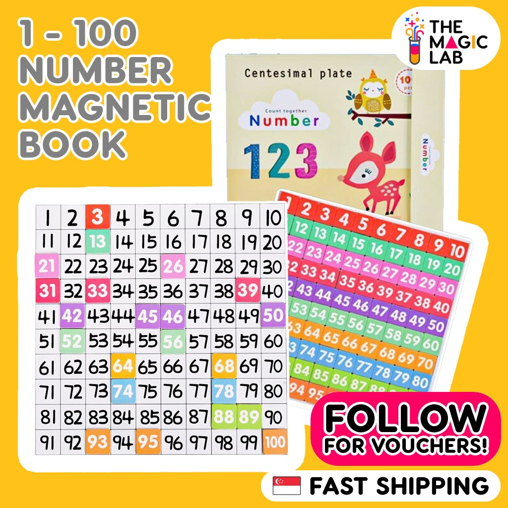 Magnetic Hundred Board Game