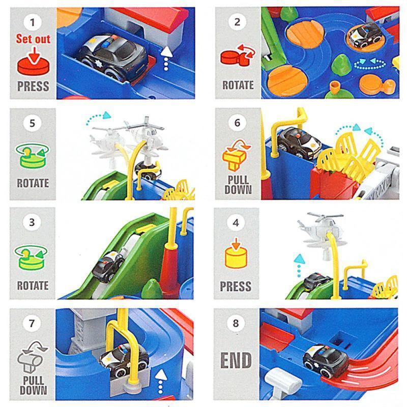 Car Adventure Race Track Toy
