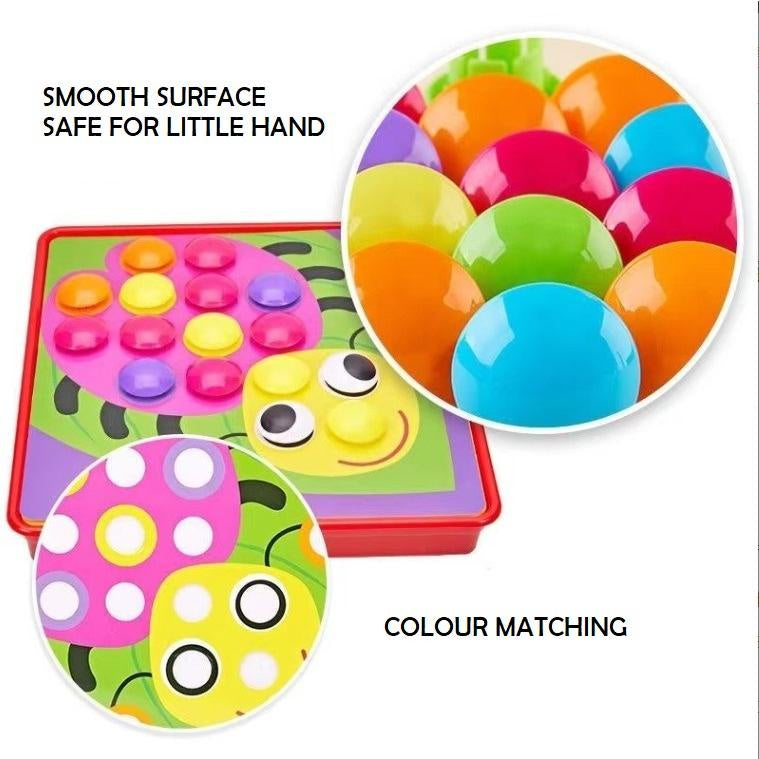 Button Idea Creative Art Toy