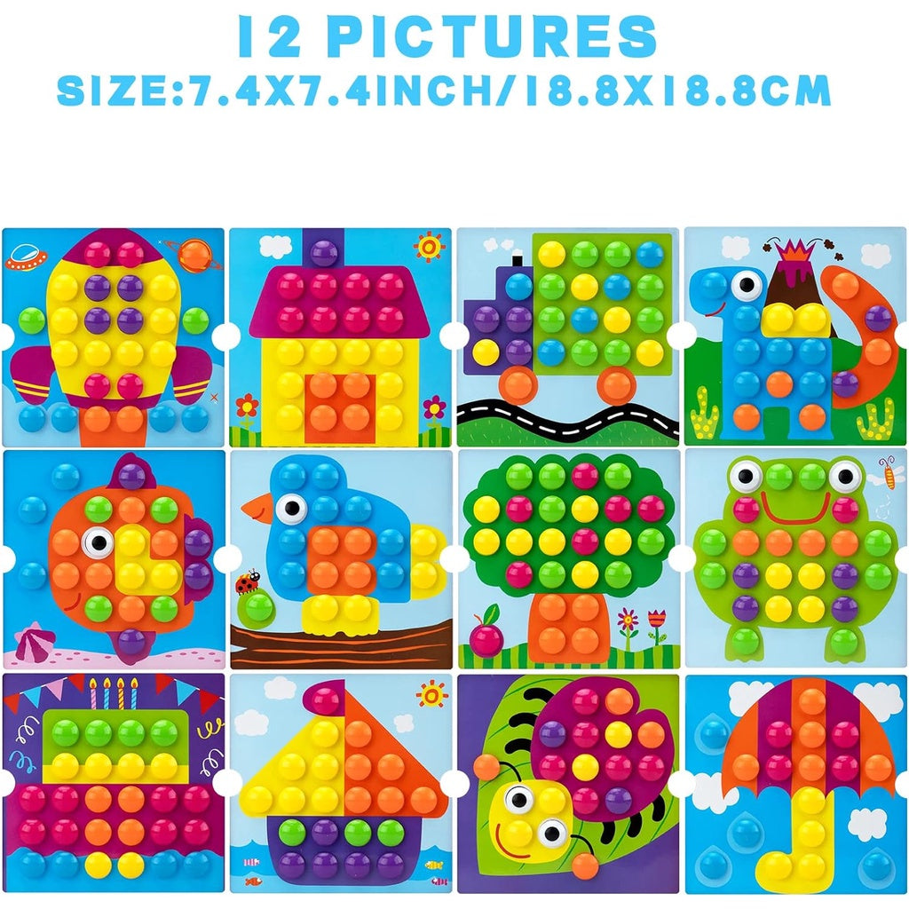 Button Idea Creative Art Toy
