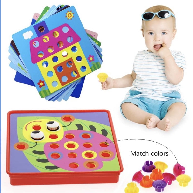 Button Idea Creative Art Toy