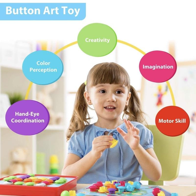 Button Idea Creative Art Toy