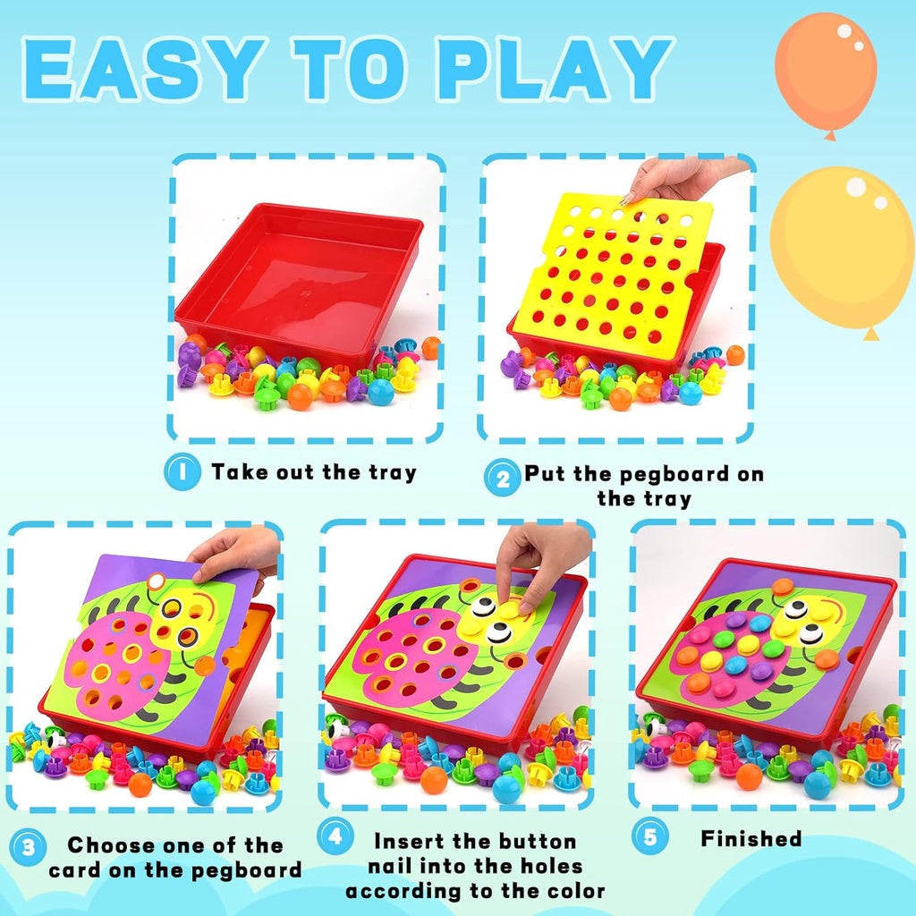 Button Idea Creative Art Toy