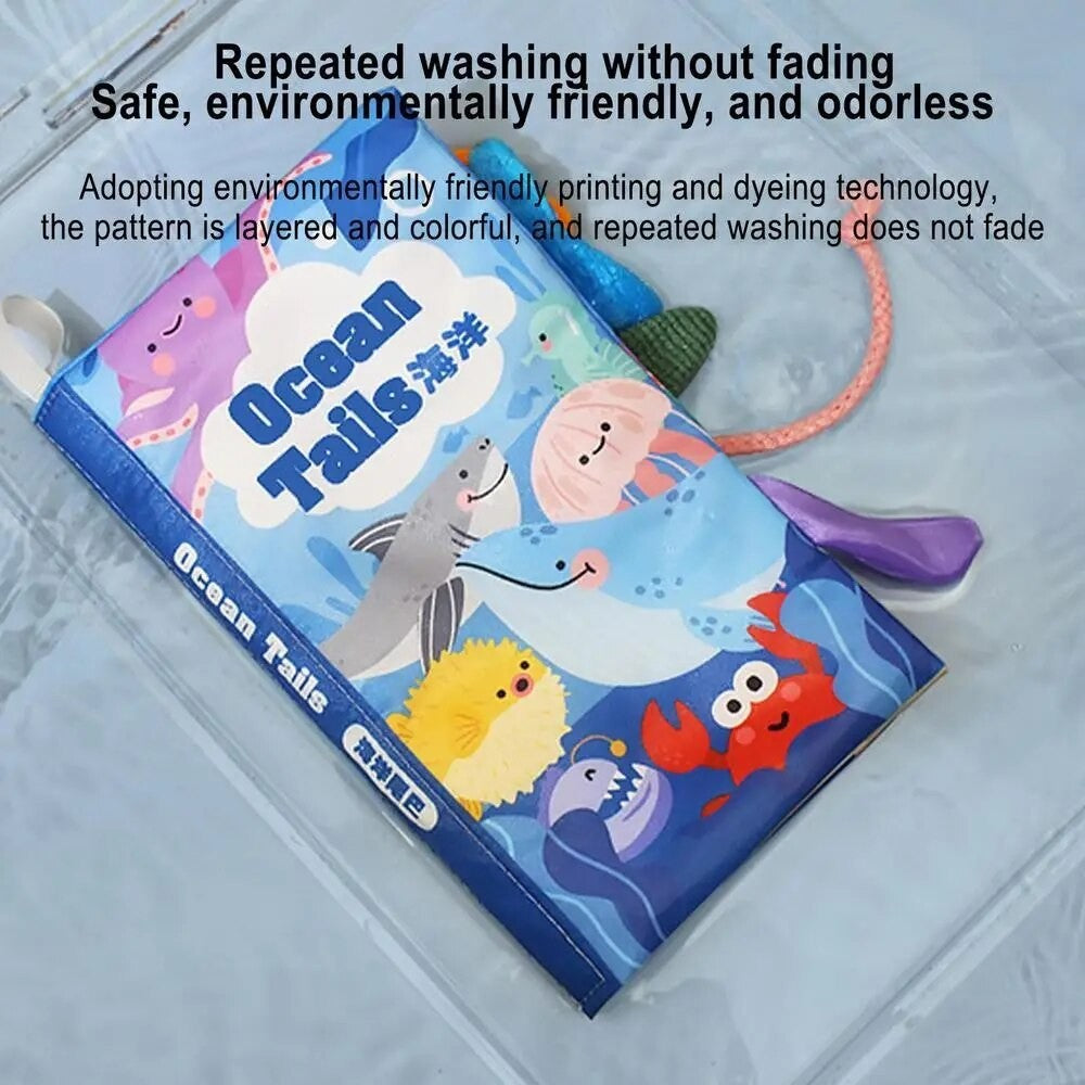 Baby Soft Cloth Books With Tail