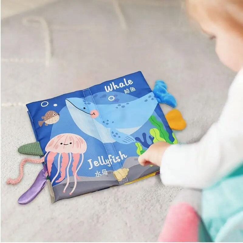 Baby Soft Cloth Books With Tail