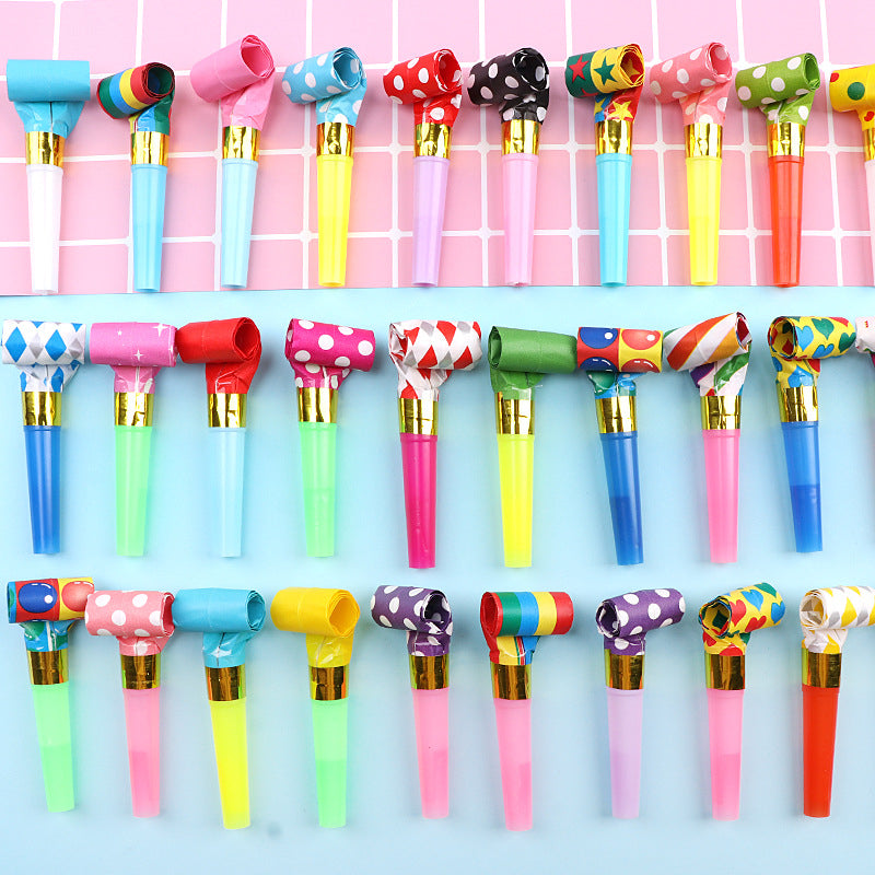 Colourful Party Blower (100 Pieces/Pack)