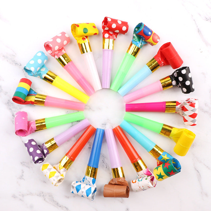 Colourful Party Blower (100 Pieces/Pack)