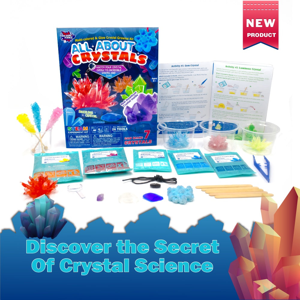 Science Kit - All About Crystal