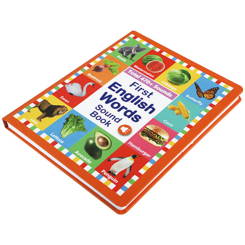 Kids English Sound Book | Interactive Learning Toy with 21 Themes & 470+ Sounds for Ages 3+