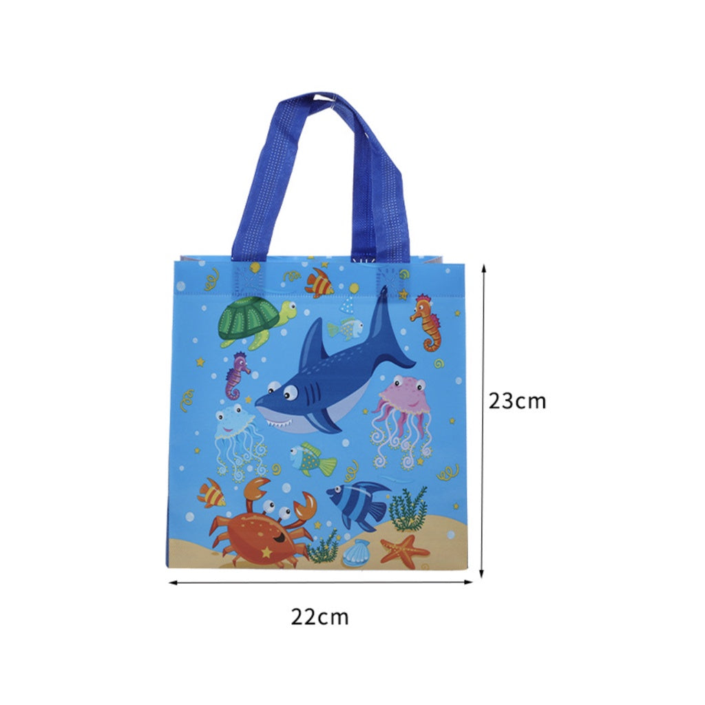 Non-Woven Party Goodies Bag - Mermaid (12 Bags/Pack)