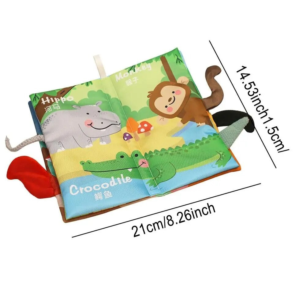 Baby Soft Cloth Books With Tail