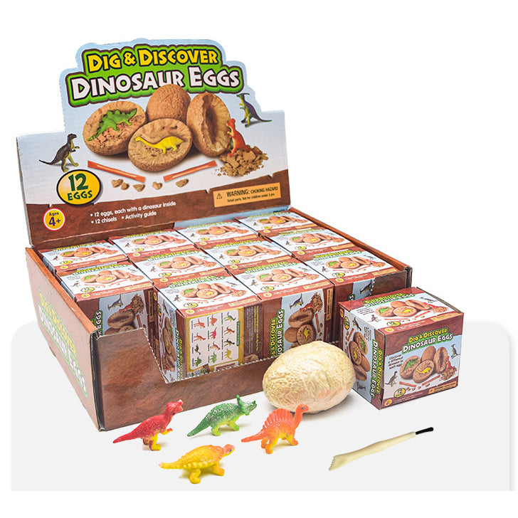 Dig & Discover Dinosaur Eggs (12 Boxes/Set)